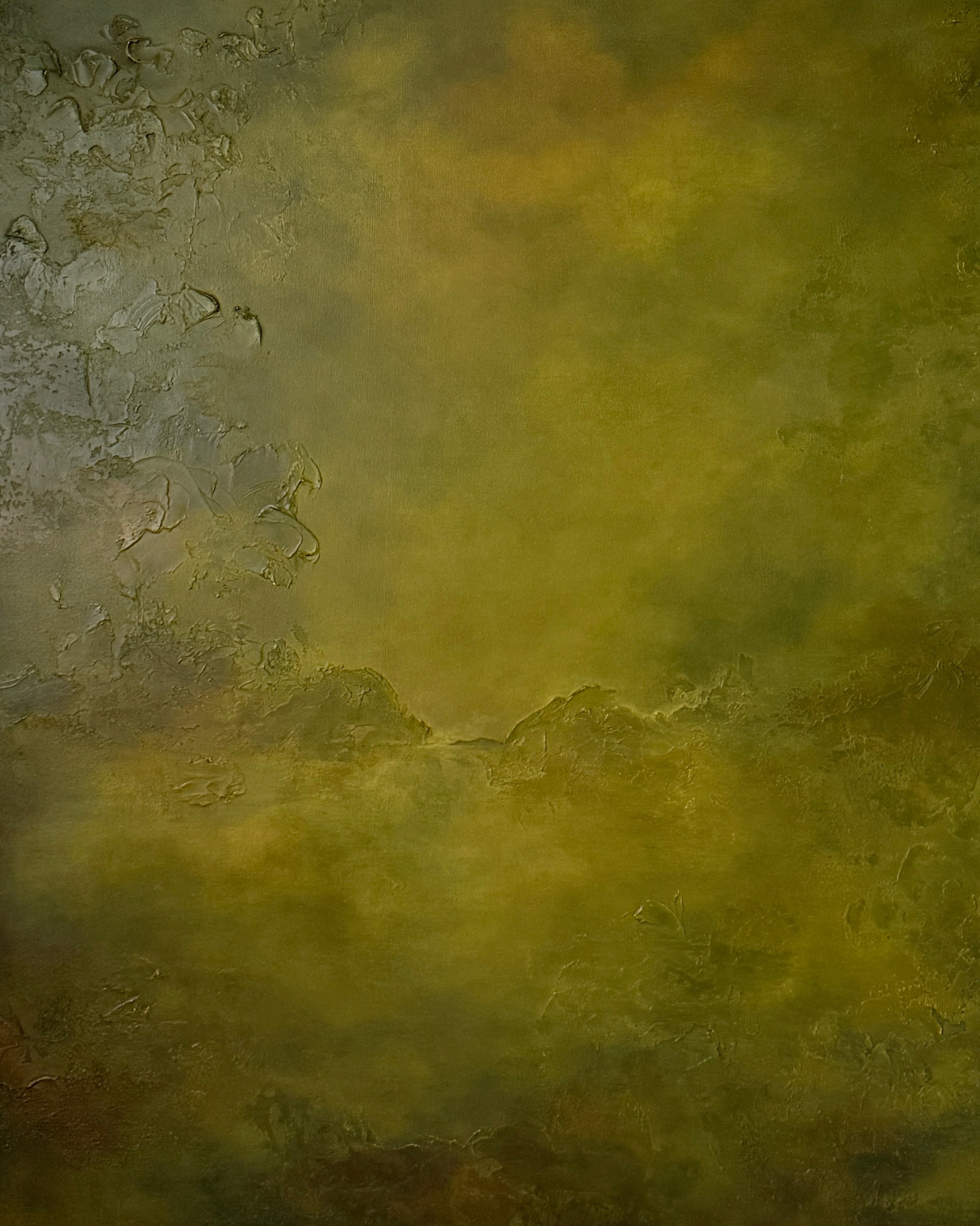 “Return to Calm” Original Artwork On Canvas 48x48 inches