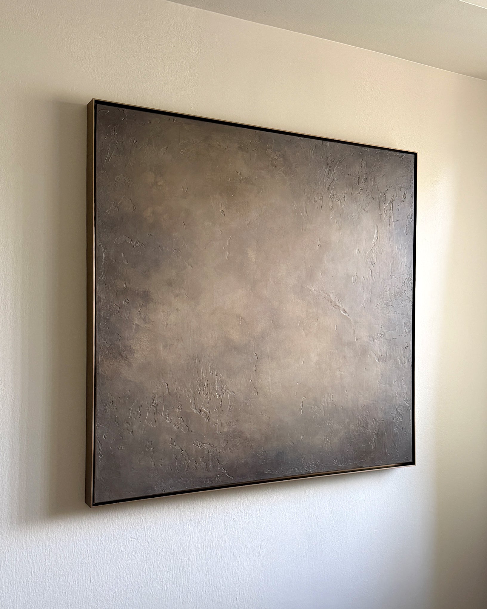 “Raw balance” Original Artwork On Canvas 36x36 inches