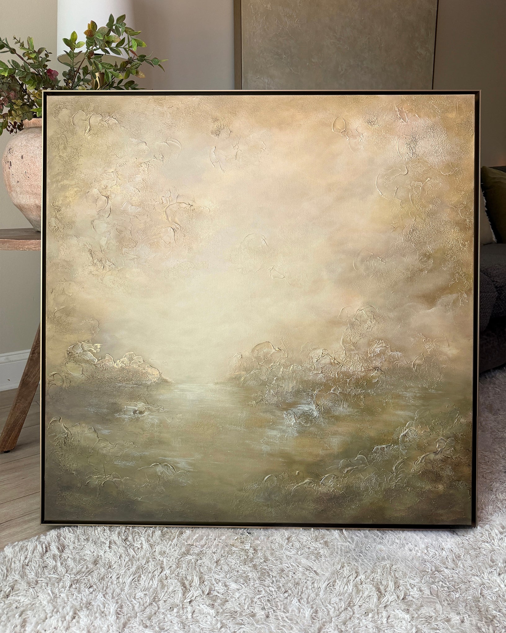 Trust — Original Textured Painting, 36x36